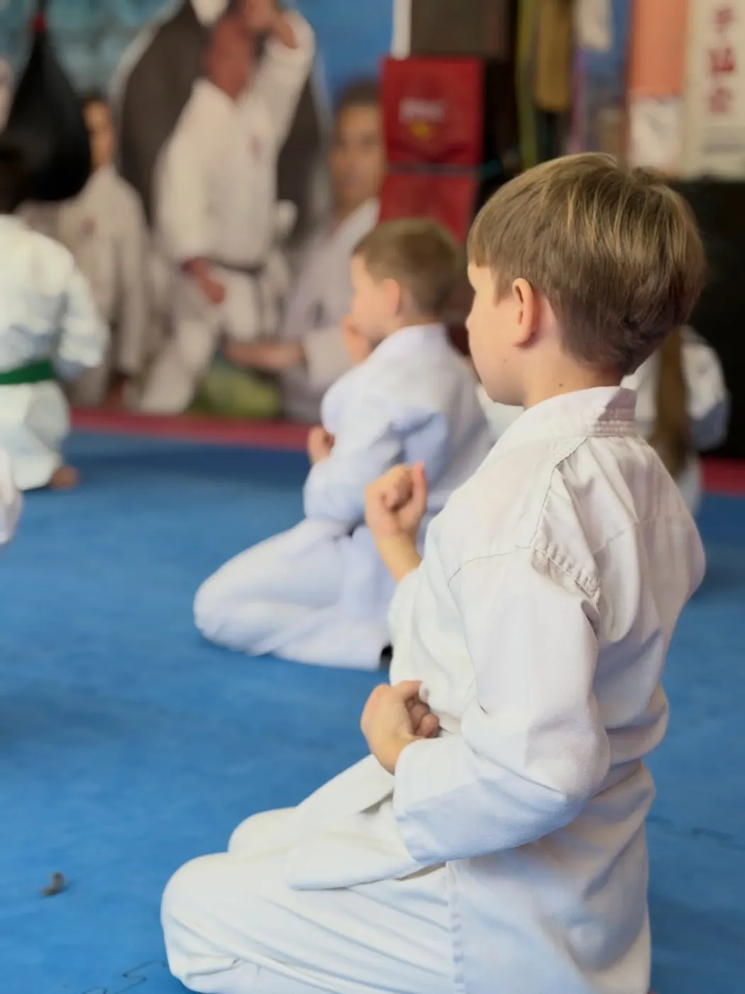 Учні DZEN KARATE CLUB на атестації