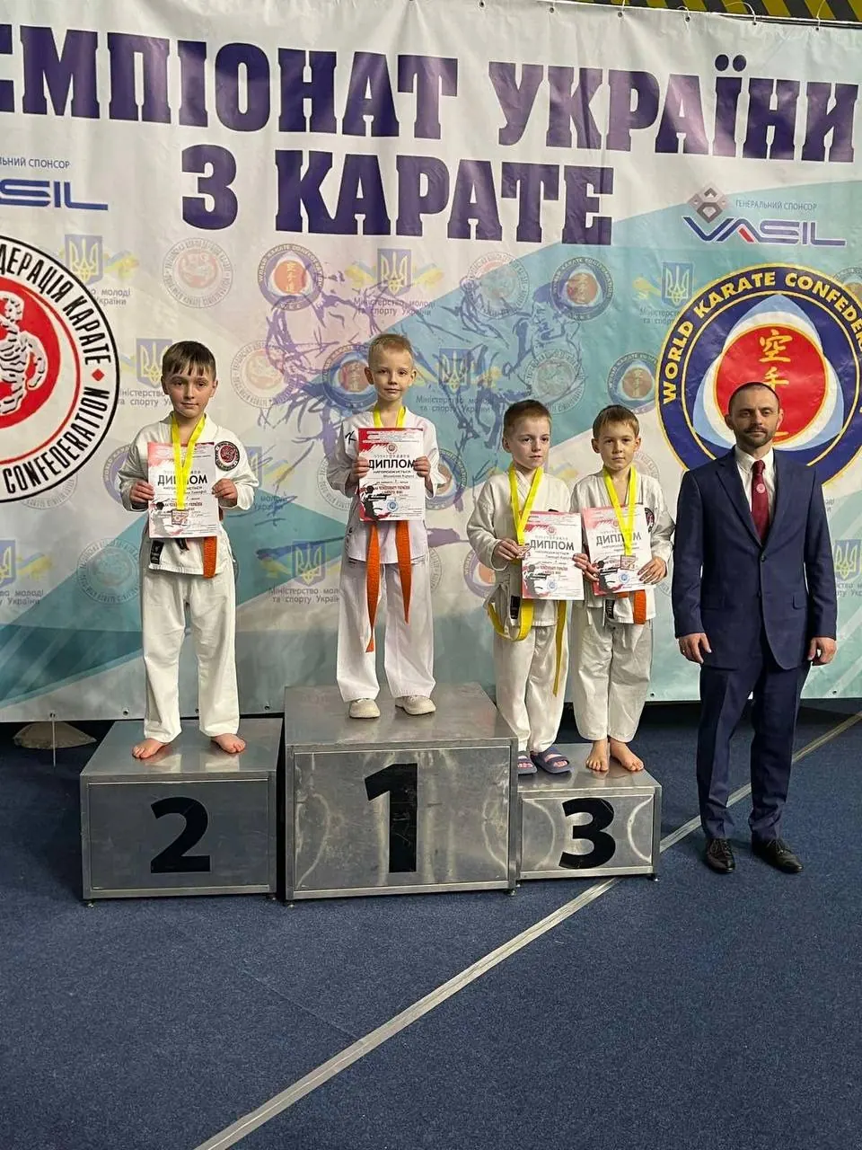 Учні DZEN KARATE CLUB на Чемпіонаті України з карате WKC, 2026