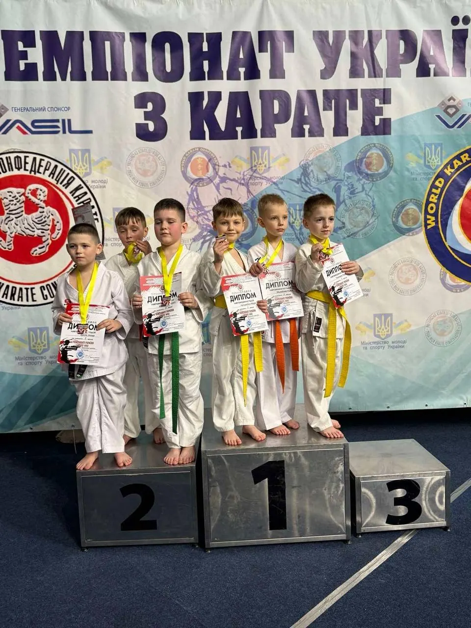Учні DZEN KARATE CLUB на Чемпіонаті України з карате WKC, 2026