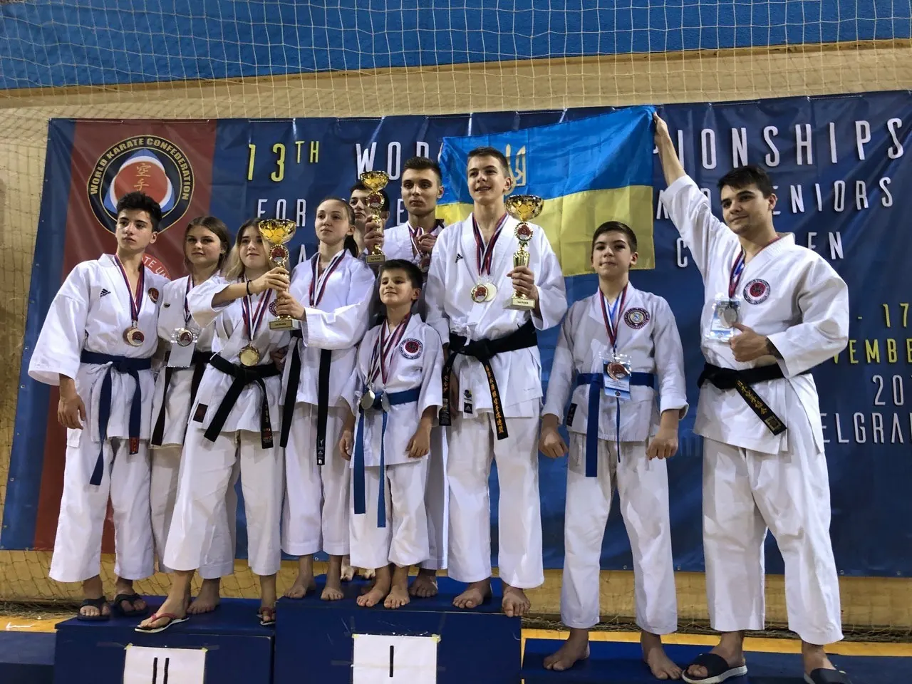 Команда на чемпіонаті Європи WKC в Італії, 2023