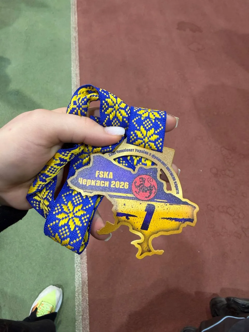 Медаль за перше місце Чемпіонату України FSKA, Черкаси 2026