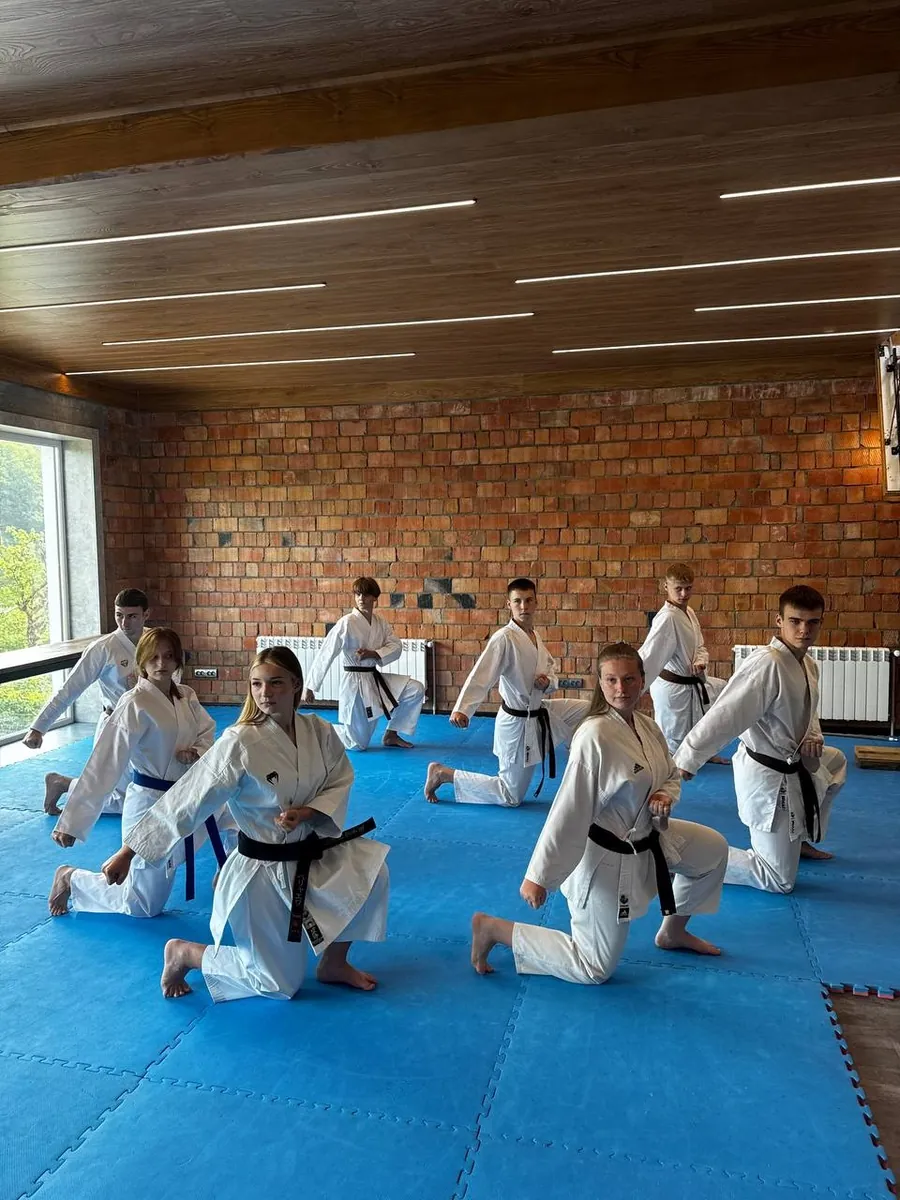 Тренування з карате в спортивному таборі DZEN KARATE CLUB