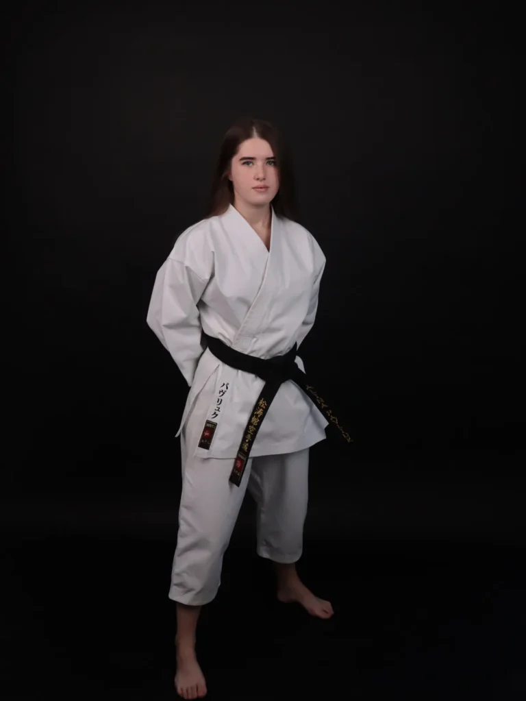 Алина Павлюк — основательница и тренер DZEN KARATE CLUB