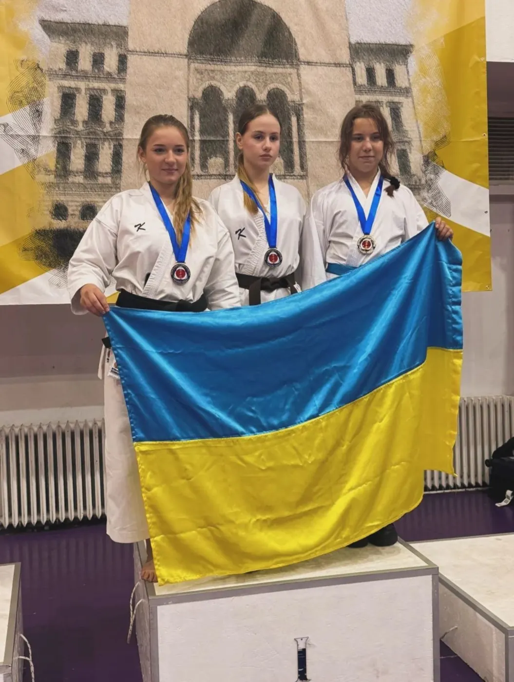 Команда DZEN KARATE CLUB на Кубку Європи WKC у Тімішоарі, 2025