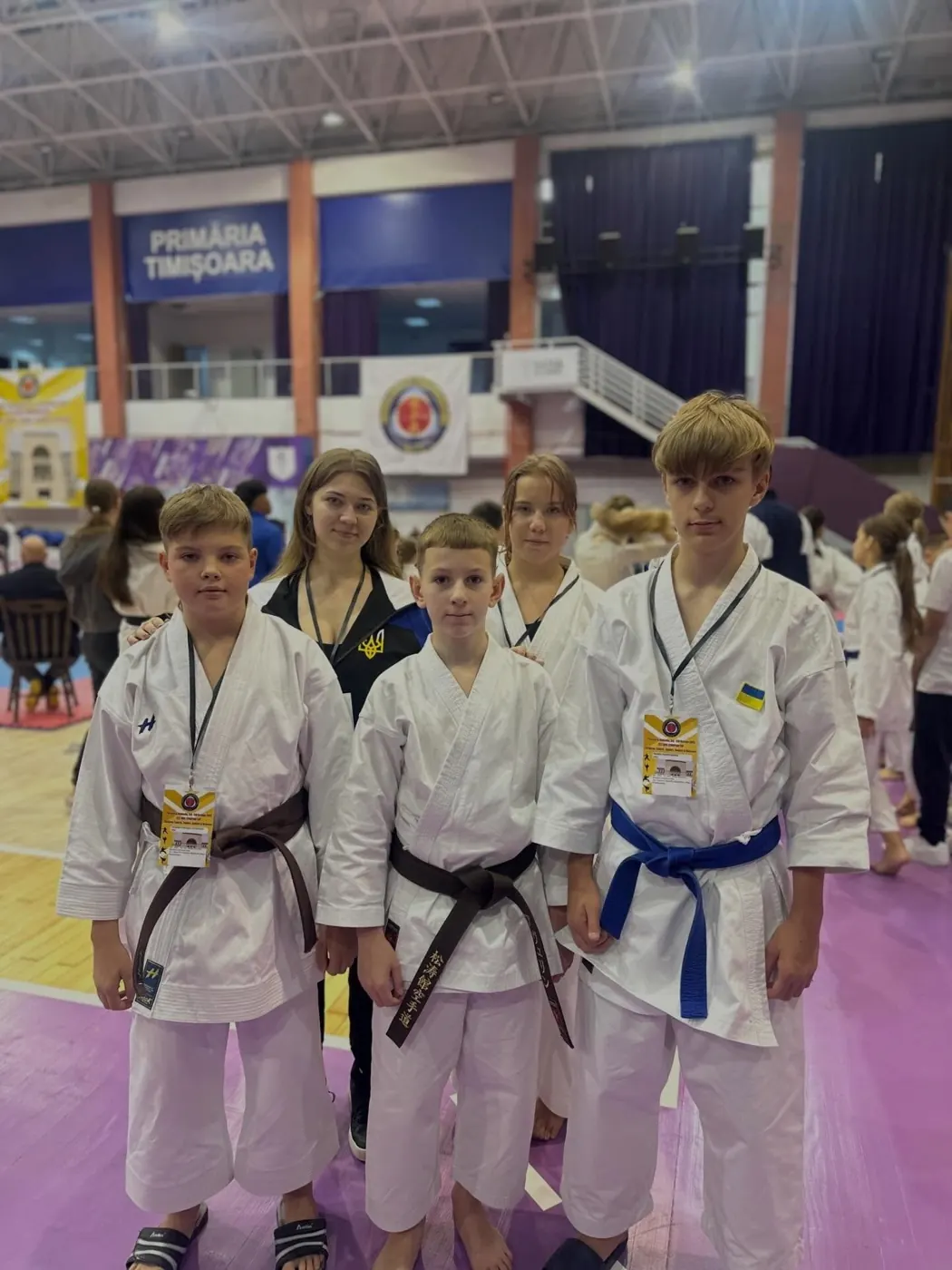 Команда DZEN KARATE CLUB на Кубку Європи WKC у Тімішоарі, 2025