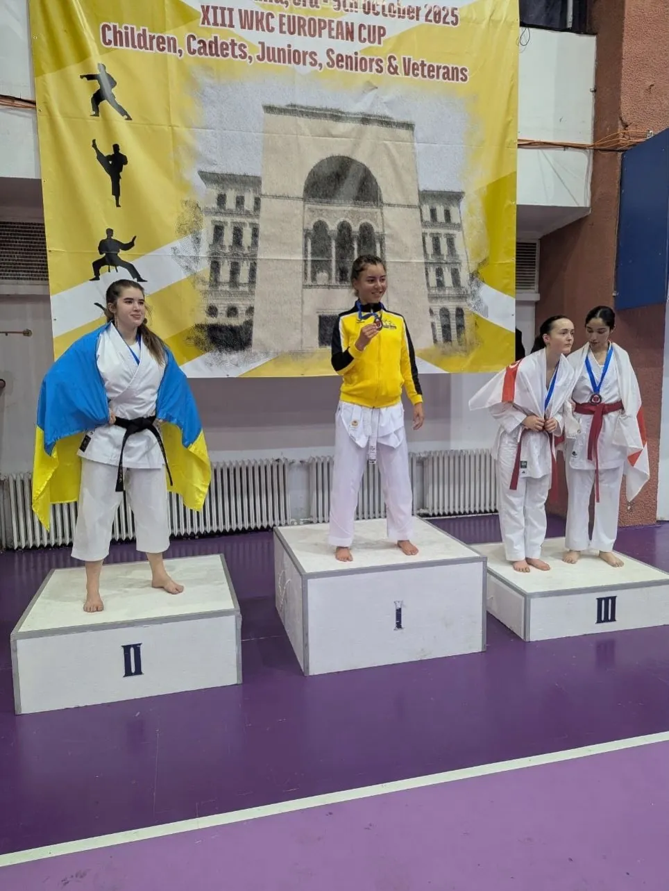 Нагородження на Кубку Європи WKC у Тімішоарі