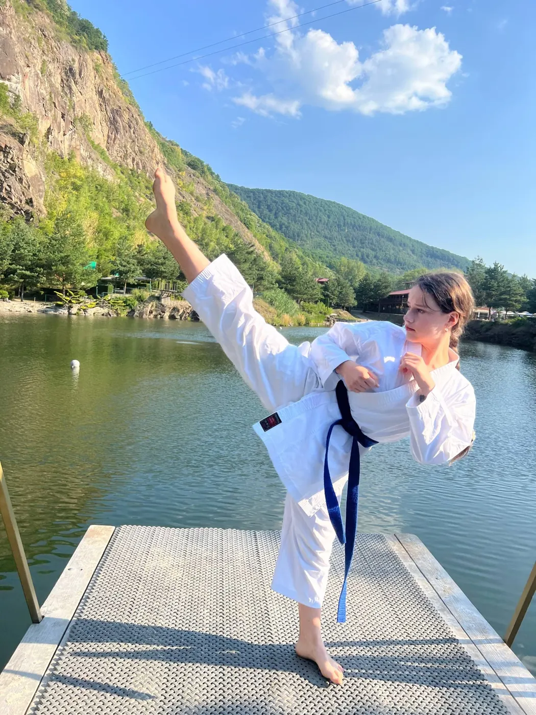 Летний спортивный лагерь DZEN KARATE CLUB в горах