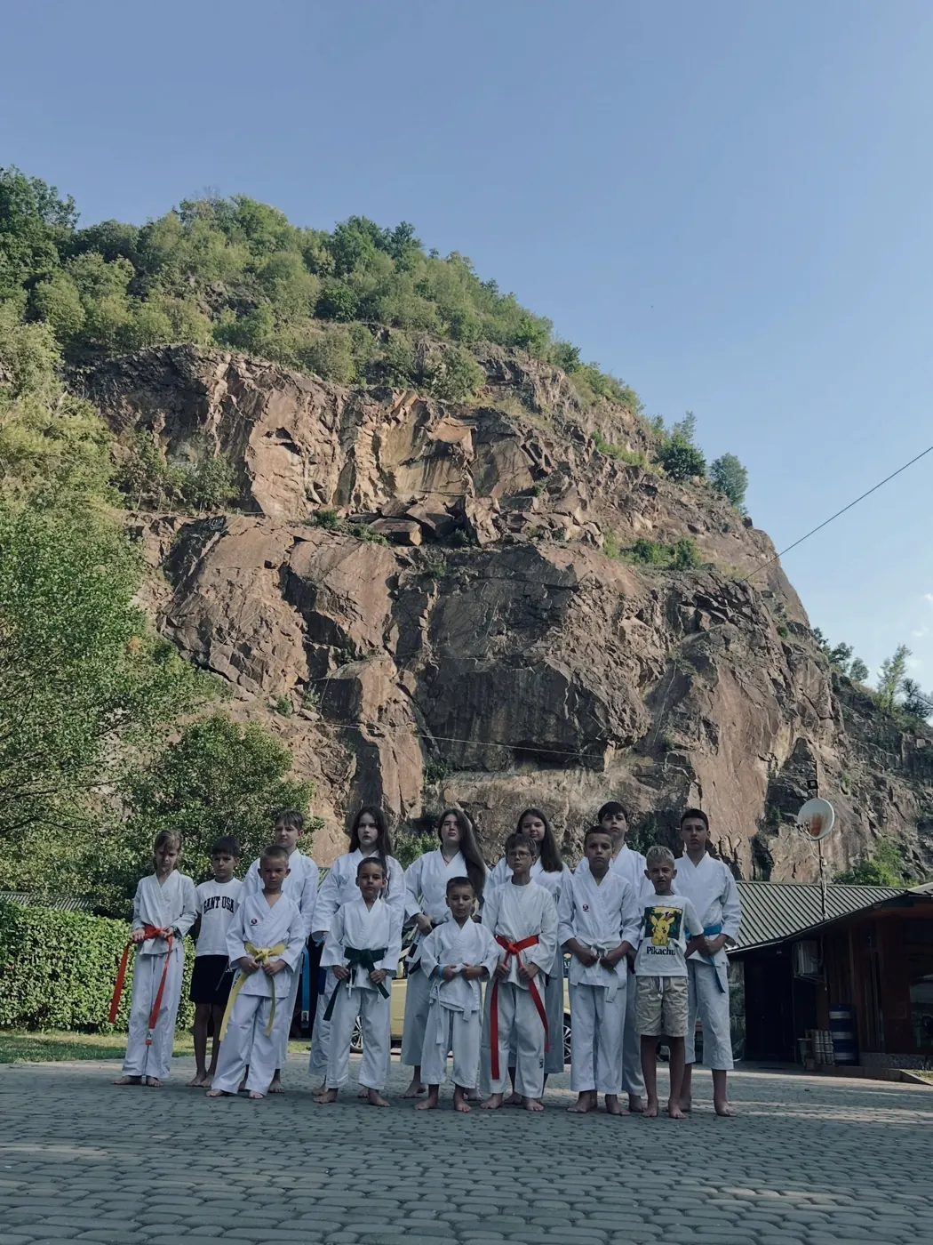 Летний спортивный лагерь DZEN KARATE CLUB в горах