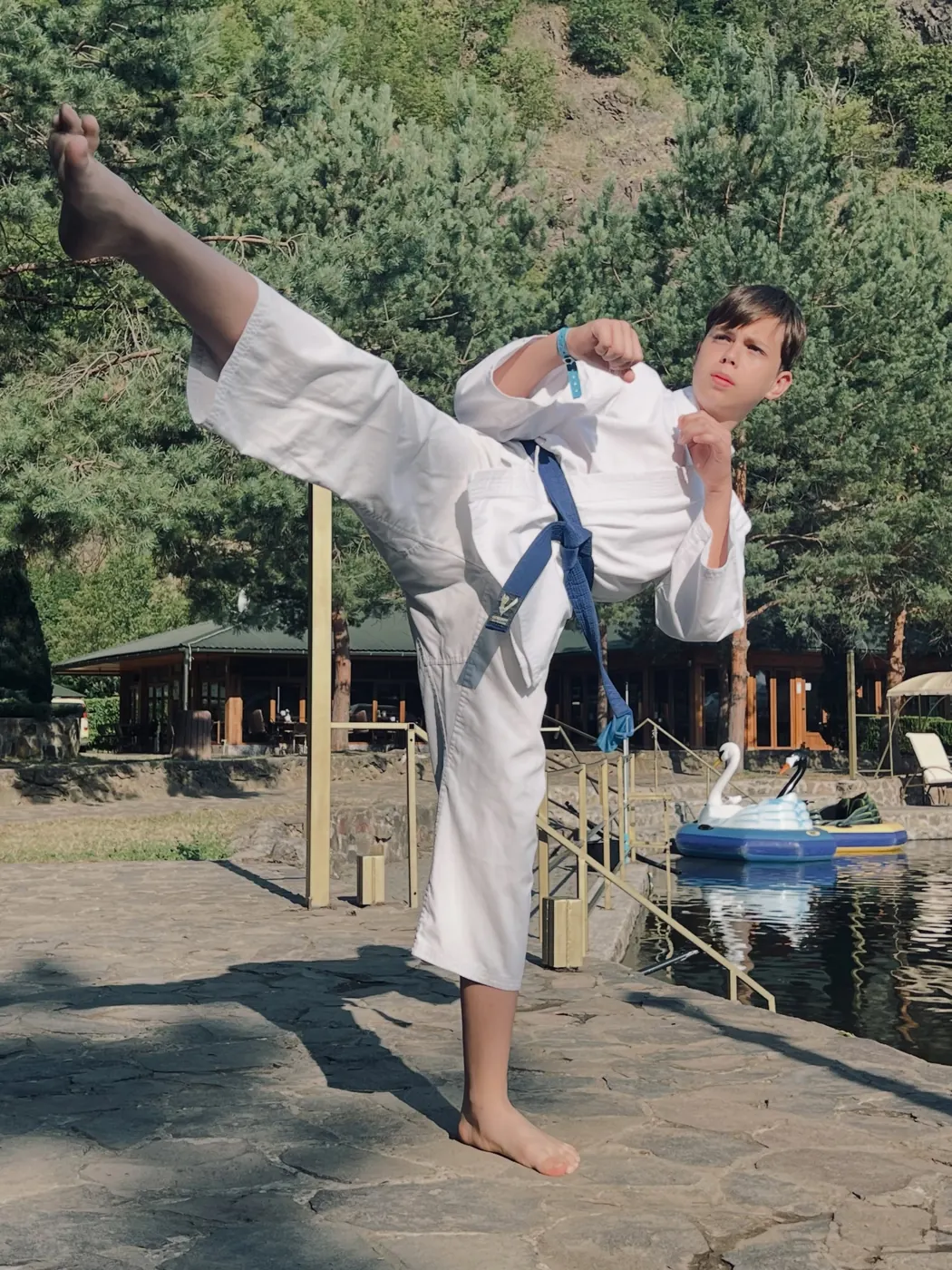Летний спортивный лагерь DZEN KARATE CLUB в горах