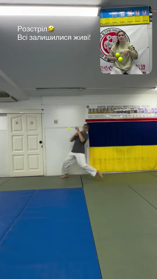 Ігрова частина тренування з карате в залі DZEN KARATE CLUB на правому березі