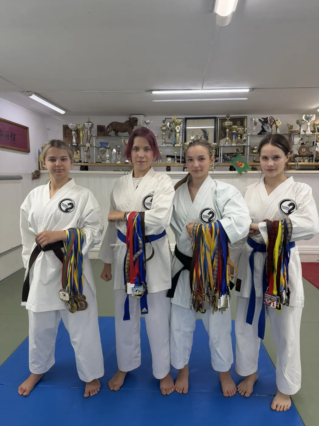 Учні DZEN KARATE CLUB з нагородами на змаганнях з карате