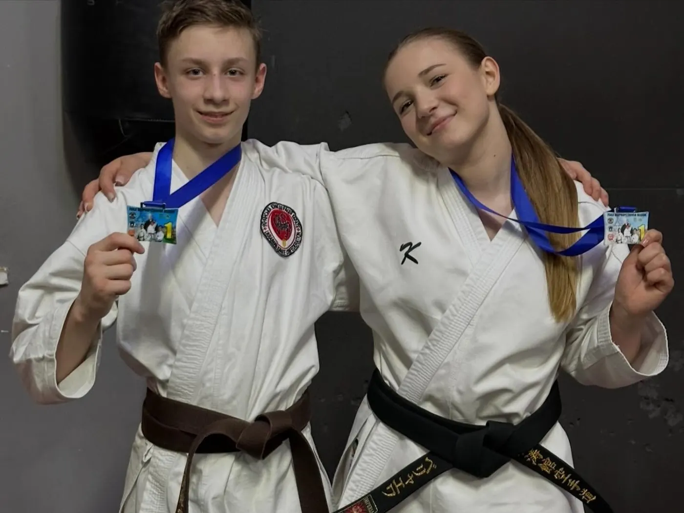 Учні DZEN KARATE CLUB з нагородами на змаганнях з карате